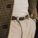 Ceinture “Wild Star” Suede Western Belt