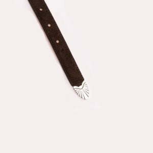 Ceinture “Wild Star” Suede Western Belt