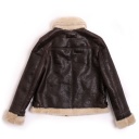 Veste &quot;Aviatore&quot; Women's Testa di Moro Shearling Jacket