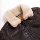 Veste &quot;Aviatore&quot; Women's Testa di Moro Shearling Jacket