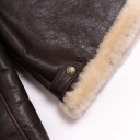 Veste &quot;Aviatore&quot; Women's Testa di Moro Shearling Jacket