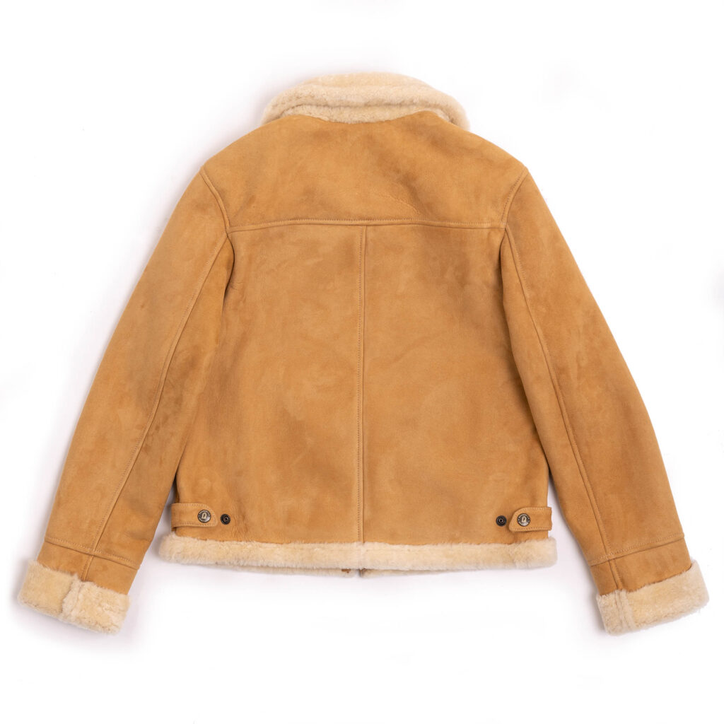 Veste “Aviatore” Women’s Sabbia Shearling Jacket
