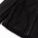 Veste &quot;Aviatore&quot; Women's Black Shearling Jacket