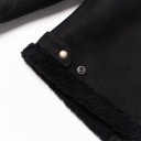 Veste &quot;Aviatore&quot; Women's Black Shearling Jacket