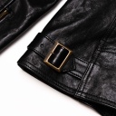 Veste “Café Racer” Women’s Black Leather Jacket