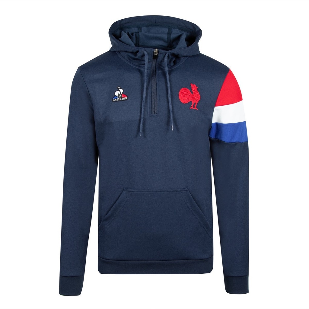 Sweat à capuche équipe de France FFR Le Coq Sportif