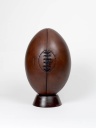 Ballon de rugby en cuir 1940