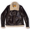 Veste &quot;Aviatore&quot; B-3 Testa di Moro Shearling Jacket