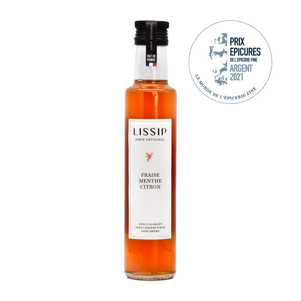 Sirop artisanal Fraise | Menthe | Citron - 25cl