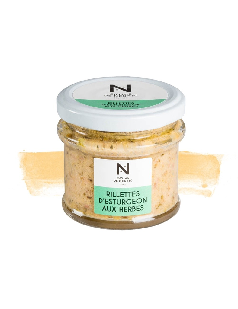 Rillettes d'Esturgeon aux Herb