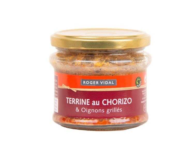 Terrine au chorizo &amp; oignons grillés 180 g