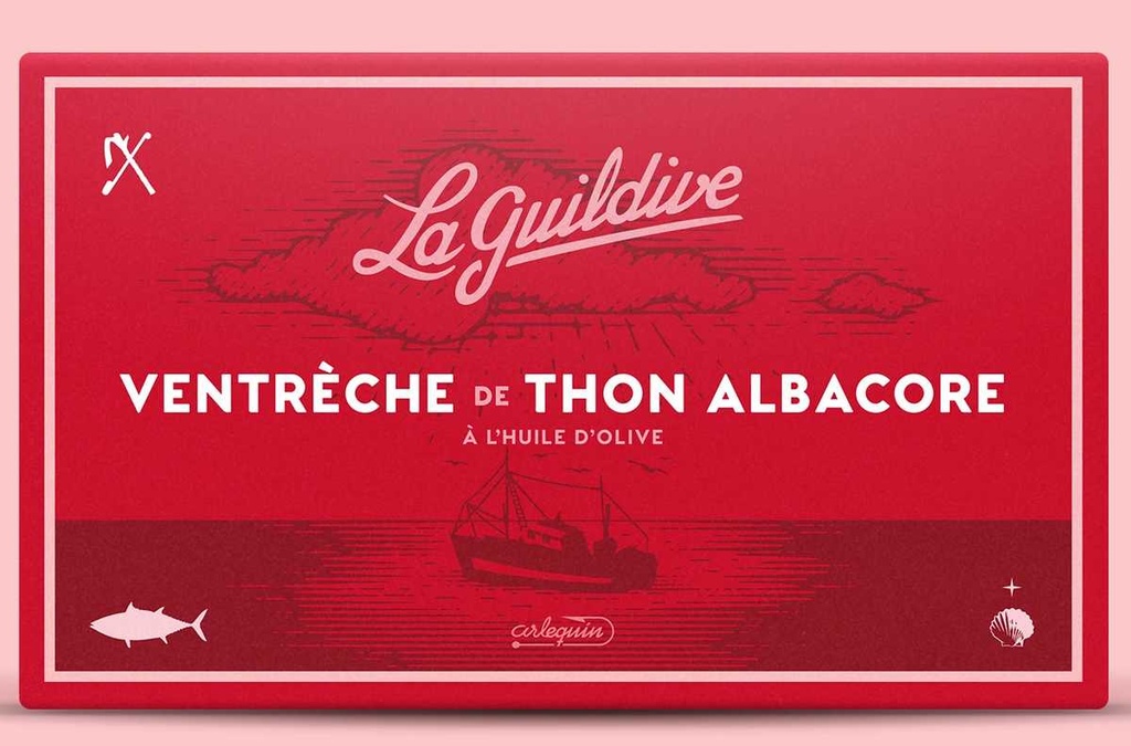 Ventrèche de thon albacore à l'huile d'olive La Guildive