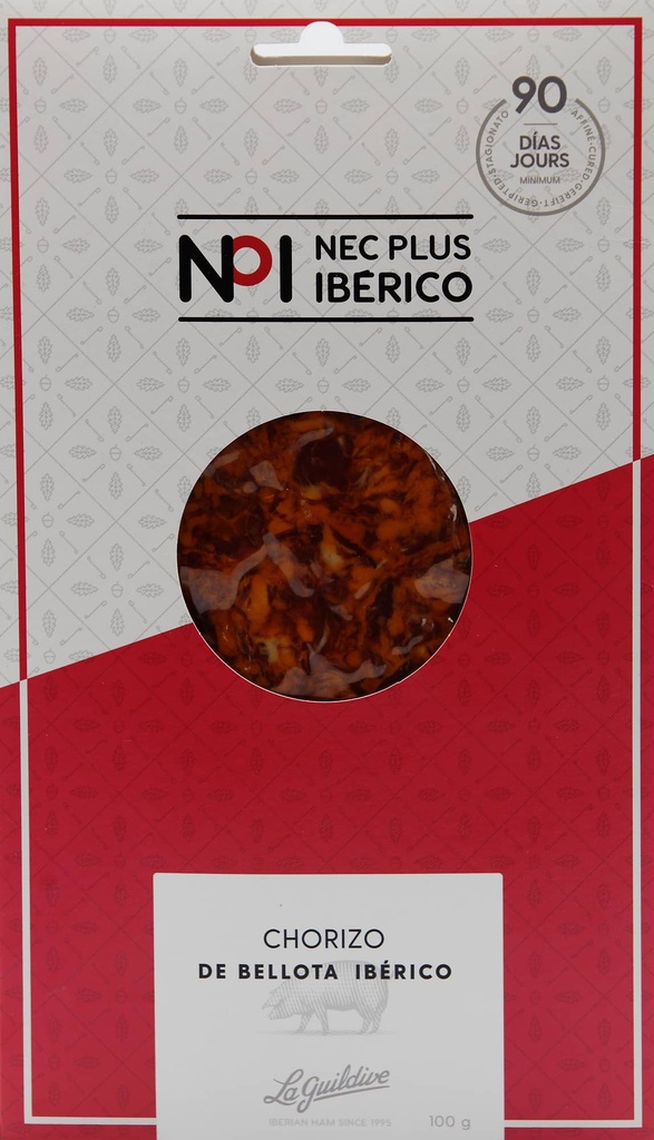 Chorizo de bellota ibérique  Nec Plus Ibérico