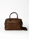 Sac Weekday en cuir marron