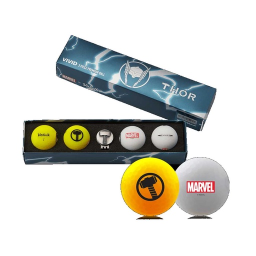 Coffret balles de golf Hulk (c