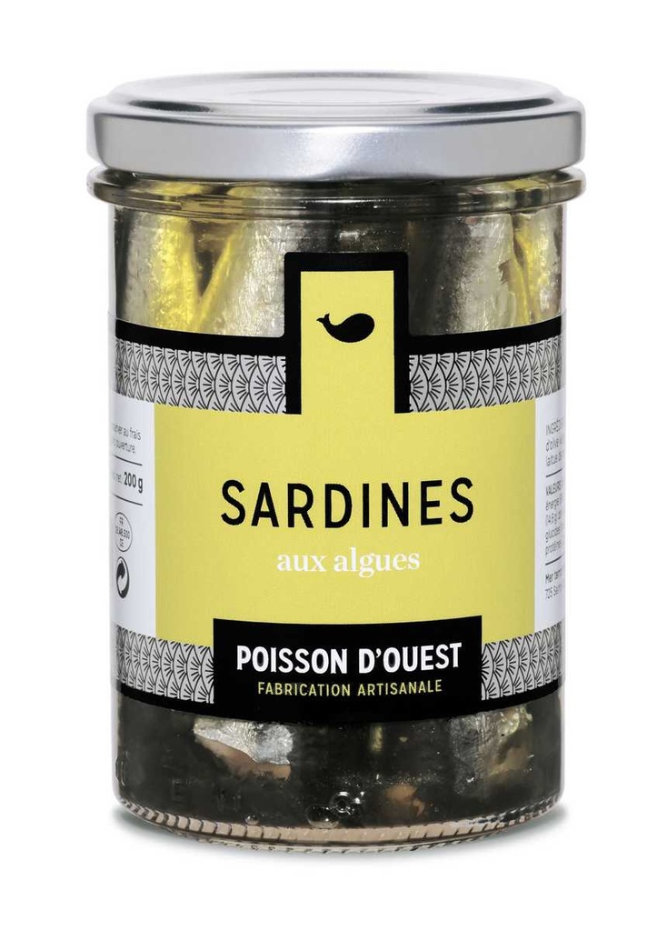 Sardines aux algues Bio