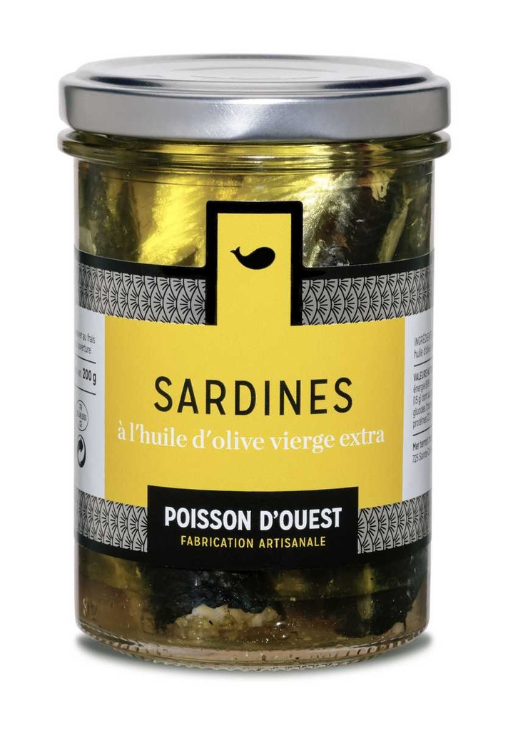 Sardine à l'huile d'Olives Bio