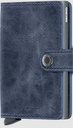 Porte-cartes Vintage Bleu