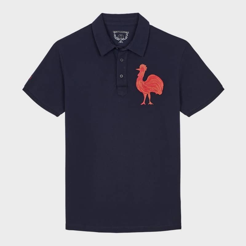 Polo 1er Coq - Bleu