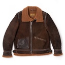 “Aviatore” B-3 Castagno Shearling Jacket