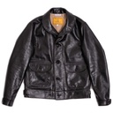 “Cossack” Black Horsehide Leather Jacket