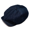 Casquette “Outlaw” Selvedge Denim 8 Panel Riders Cap