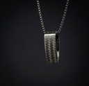 Pendentif Curve Carbone F1