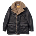 Manteau “Ranch” Vintage Black Shearling Coat