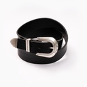 Ceinture “Rodeo” Black Western Belt