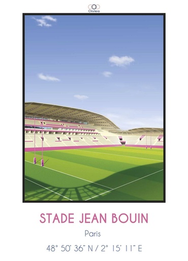 [17-15055-88] Affiche stade Jean Bouin