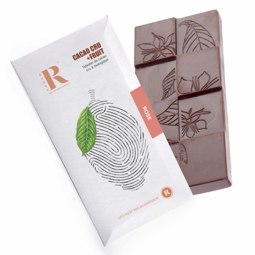 [66-16383] Tablette Rose (45gr) - Cacao +