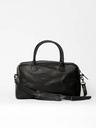 Sac Weekend en cuir noir