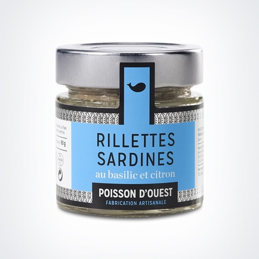 [146-16583] Sardines au Basilic et Citron Bio