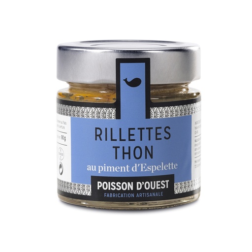 [146-16585] Rillettes de thon au piment d'Espelette Bio