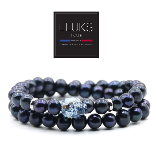 [122-16827] Bracelet - Dark Blue