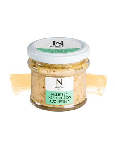 [15-16247-29] Rillettes d'Esturgeon aux Herbes