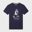 T-Shirt Rooster Bleu