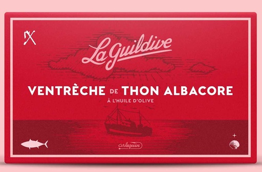 [92-ARL11200] Ventrèche de thon albacore à l'huile d'olive La Guildive