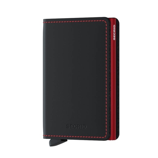 [103-16866-186] SlimWallet Rouge et Noir