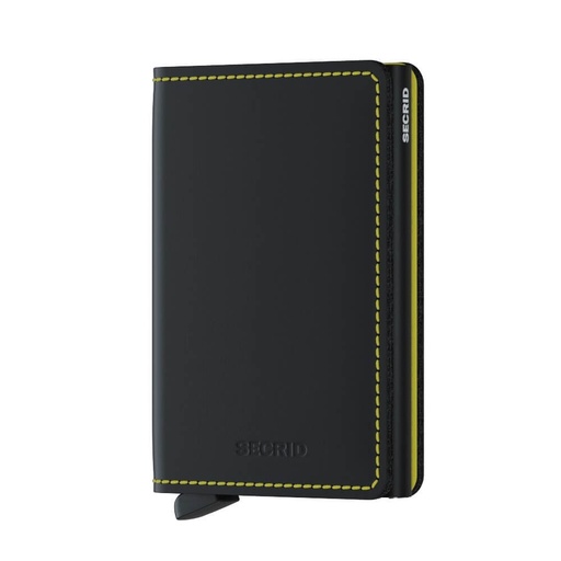 [103-16867-187] SlimWallet Jaune et Noir