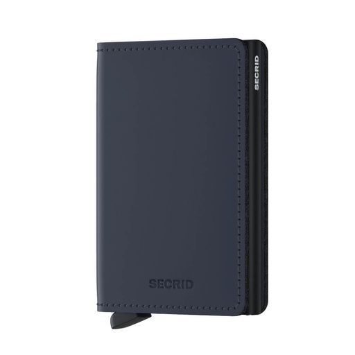 [103-16868-188] SlimWallet Bleu et Noir