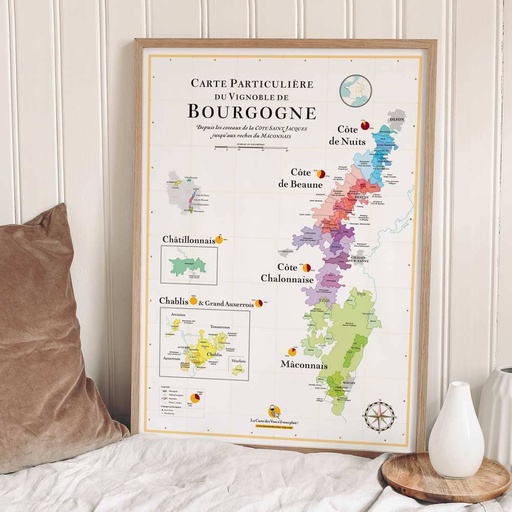 [LCDV1008] La Carte des Vins de Bourgogne