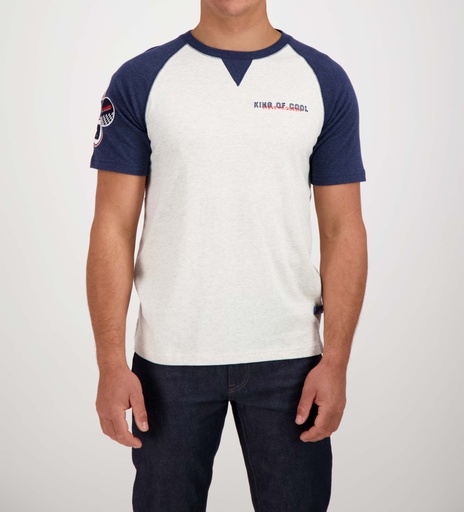 T-shirt Steve McQueen Bi-couleurs