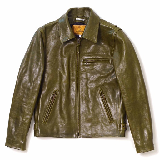 “Varenne” Oliva Badalassi® Leather Jacket