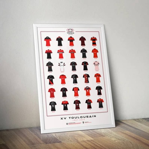 Affiche Maillot Toulouse