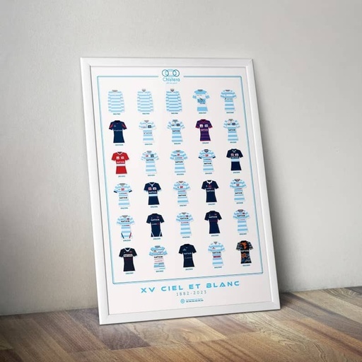 Affiche Maillots Racing 92