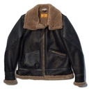Veste "“Aviatore” B-3 Vintage Black Shearling Jacket