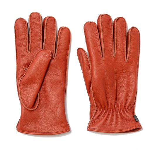 [Hunter Orange Deerskin Gloves] Gants &quot;Hunter&quot; Orange Deerskin Gloves