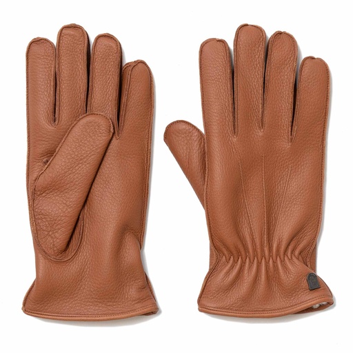 [Hunter Cognac Deerskin Gloves] Gants &quot;Hunter&quot; Cognac Deerskin Gloves
